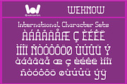Return Home font, a Font by weknow (Thumbnail 8 of 8)