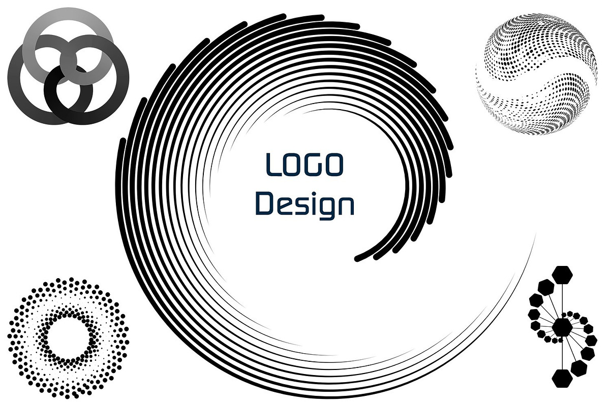 600 Round Design Elements Bundle, an Object Illustration by Kseniya-Omega (Photo 3 of 21)