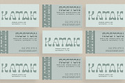 KAVINAS - Retro Display Font, a Font by Ekahermawan (Thumbnail 6 of 13)