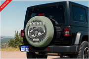 Tire Cover PSD, a Product Mockup by Bruno's Shop (Thumbnail 1 of 3)