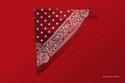 Bandana Mock-up, a Mask Mockup by Branda Keeps (Thumbnail 11 of 17)