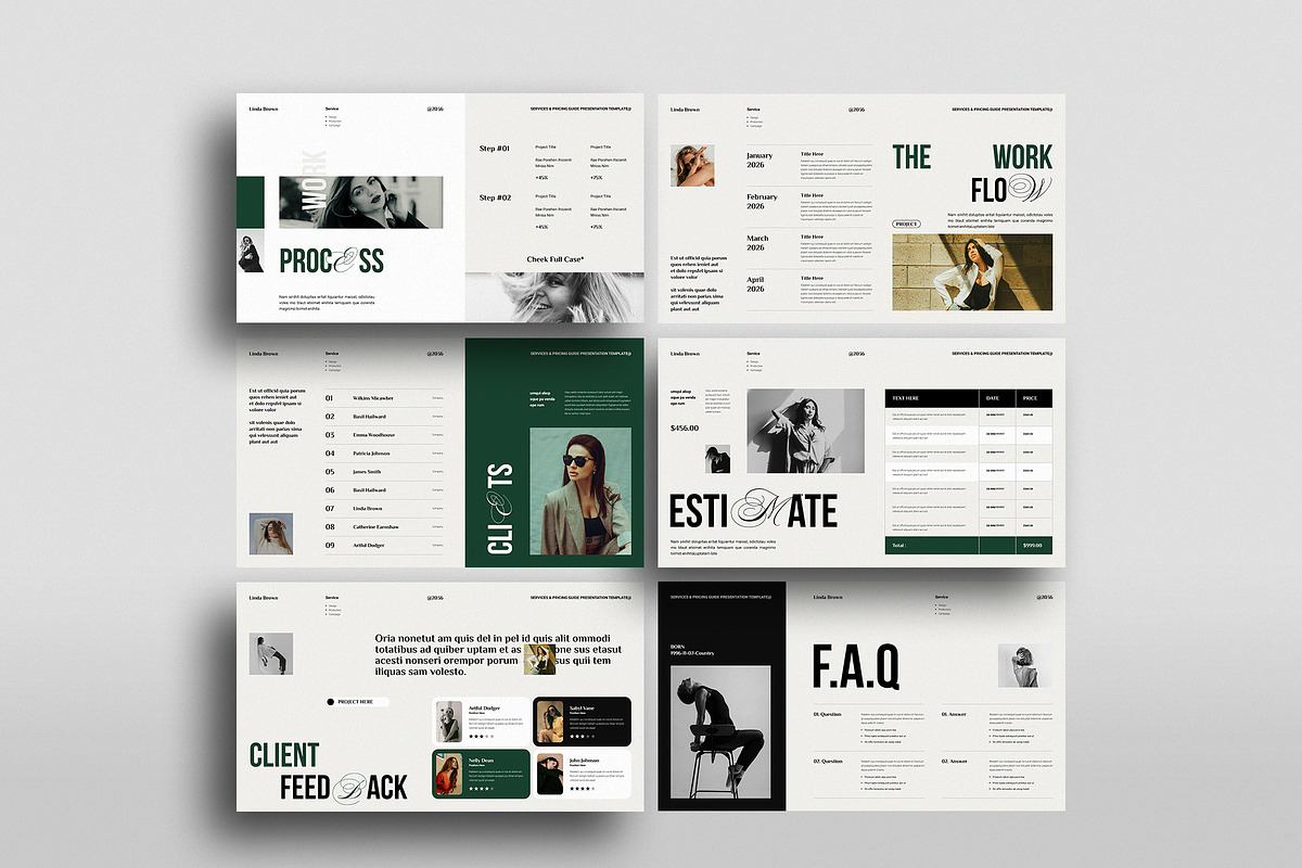Services & Pricing Guide Template, a Presentation Template by StyleArt (Photo 9 of 13)