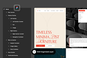 Timely - Furniture Store, a Landing Page Template by SLAB! Design (Thumbnail 2 of 4)