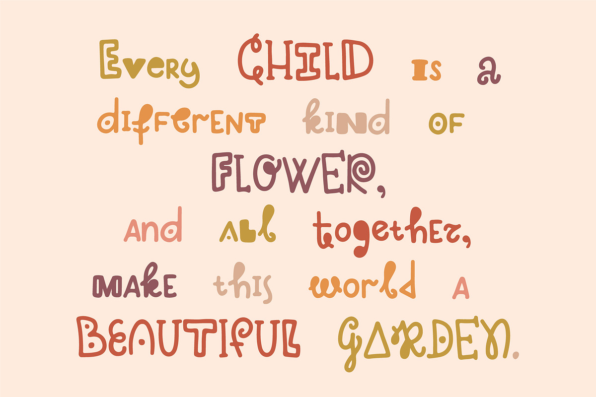 Darling Playful Font, a Font by Anna Zakharchenko (Photo 2 of 18)