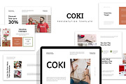 Coki : Valentine Google Slides, a Presentation Template by Punkl Camp (Thumbnail 1 of 9)