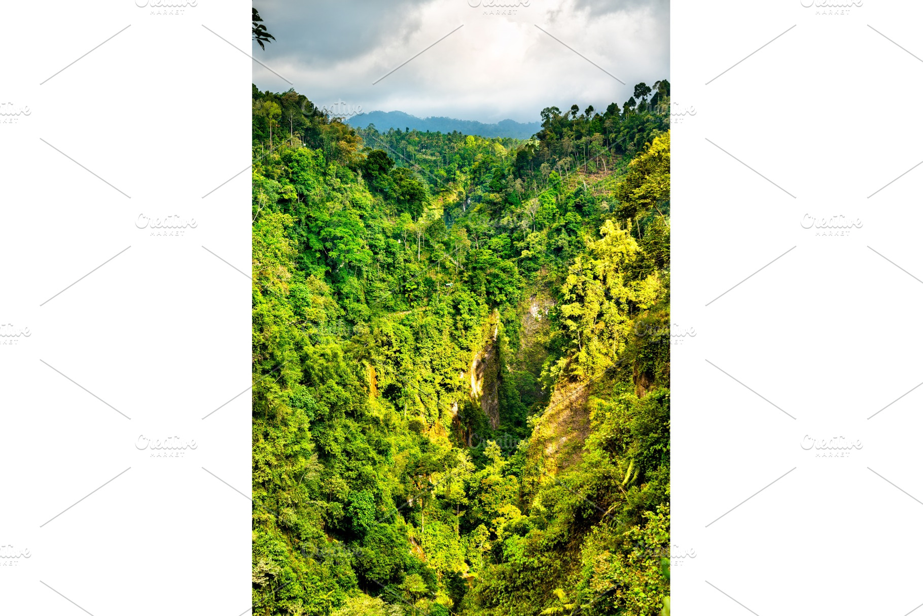 Landscape at Sewu Waterfalls in East, a Nature Photo by Leonid Andronov