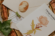Vintage October retro fall pattern, a Pattern Graphic by Vero Arts (Thumbnail 8 of 9)