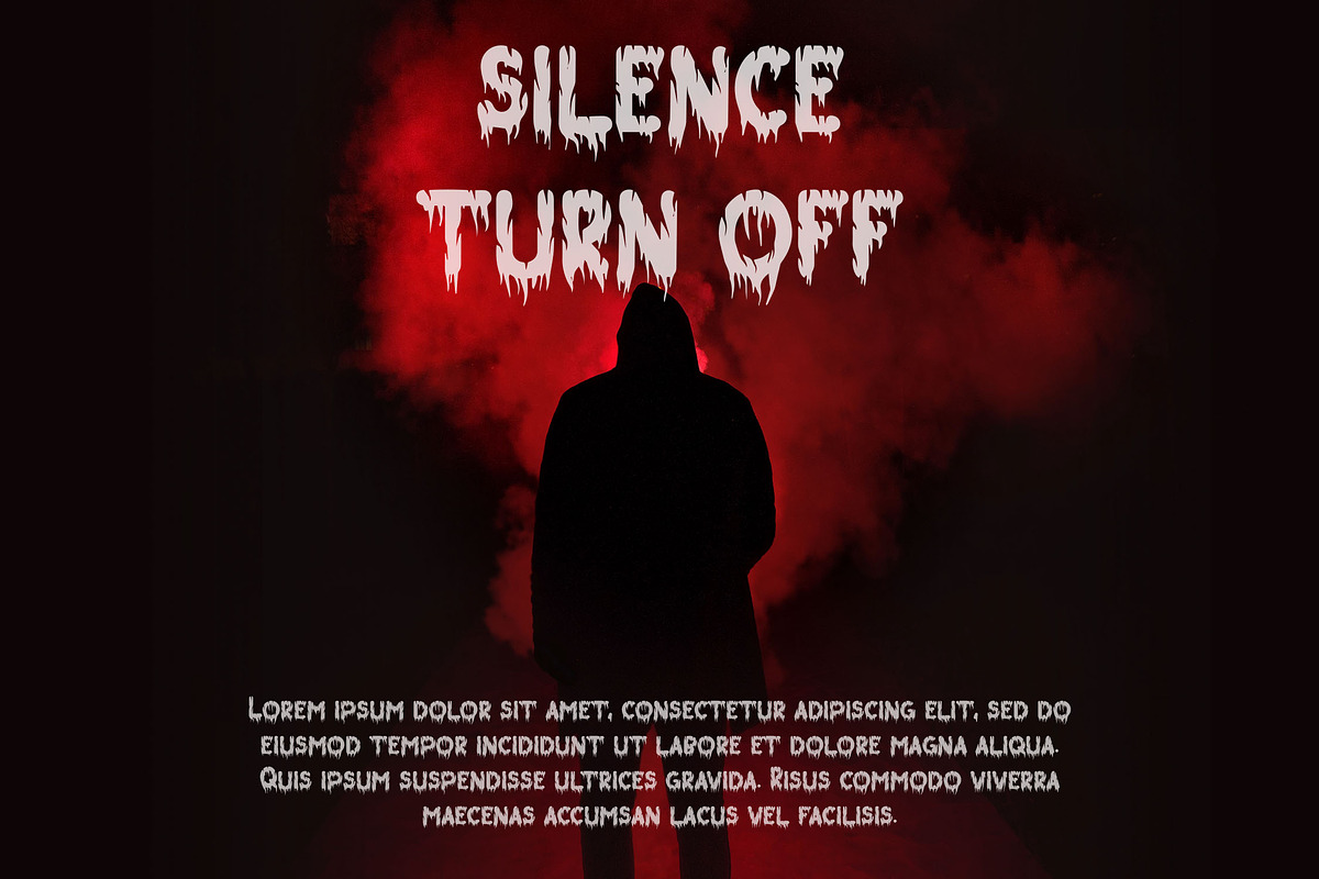 HALOWEE - Halloween Horror Font, a Script Font by NTC Graphic (Photo 5 of 8)