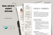 Real Estate Resume Template, a Resume Template by MediaKitTemplates (Thumbnail 4 of 9)