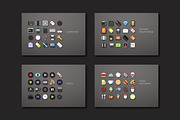 300 FLAT ICONS, an Icon by sidmaydesign (Thumbnail 3 of 5)