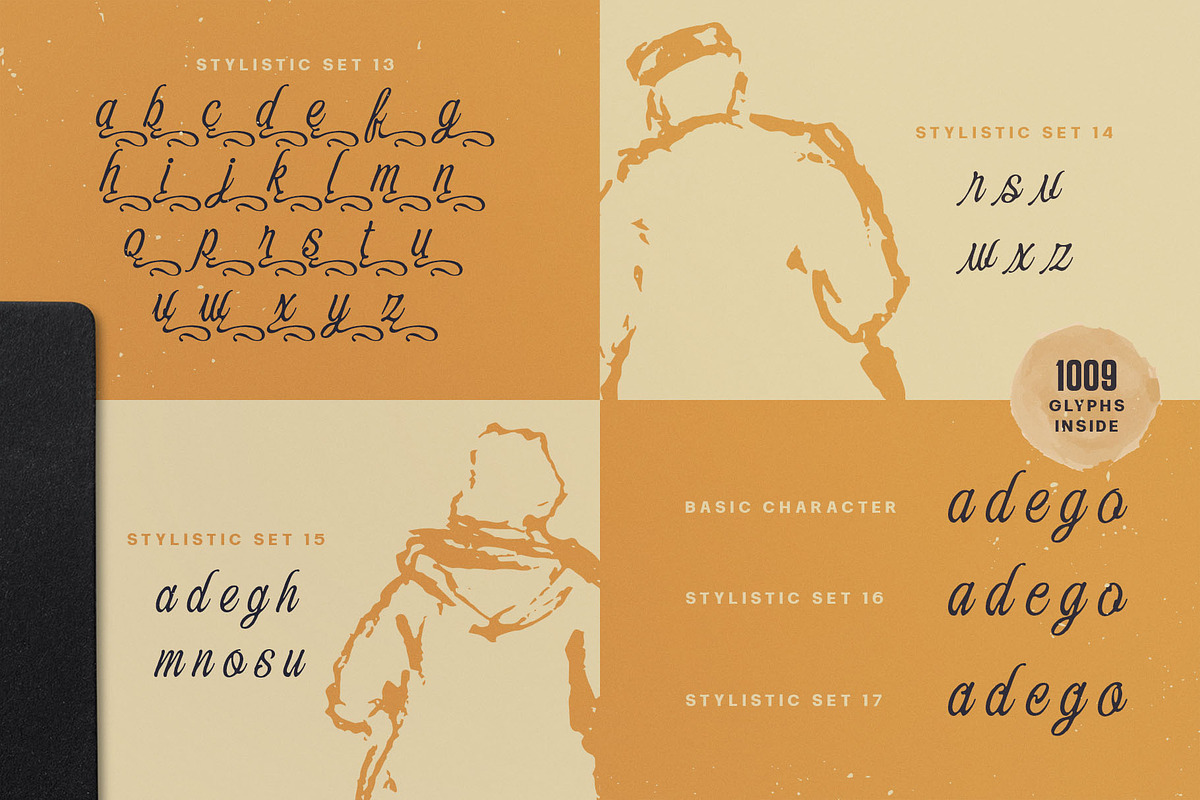 Eleven Hockey Typeface, a Script Font by alit design (Photo 16 of 20)