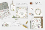 Delicate airy wildflowers clipart, an Illustration by Ksenia Shmakova (Thumbnail 4 of 12)