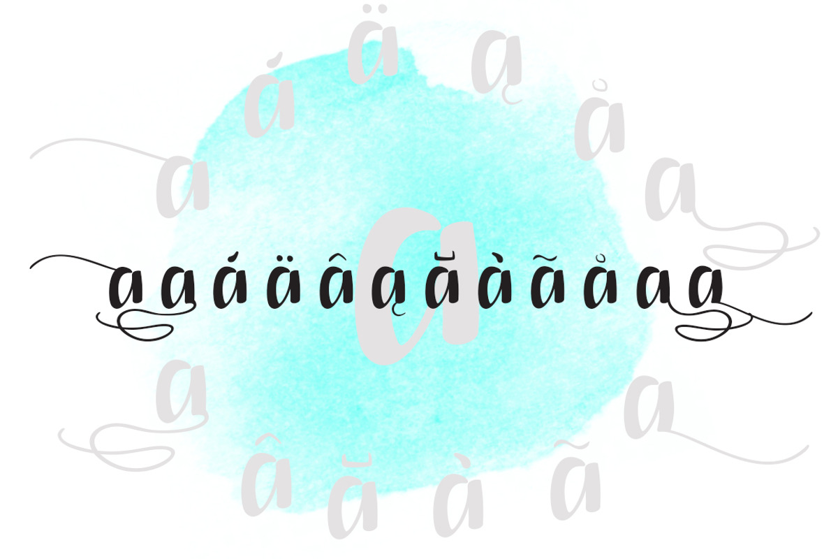 Shintya, a Script Font by Incools (Photo 4 of 5)