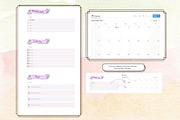 Aeshetic Notion Planner Template, a Templates & Theme by DaisyStudio (Thumbnail 9 of 9)