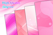 Pink Abstract Background, a Texture Illustration by Digital Studio (Thumbnail 5 of 7)