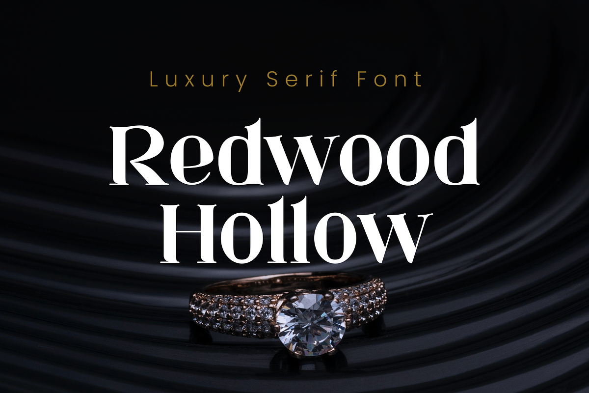 Redwood Hollow, a Serif Font by Xelo Graph (Photo 1 of 8)