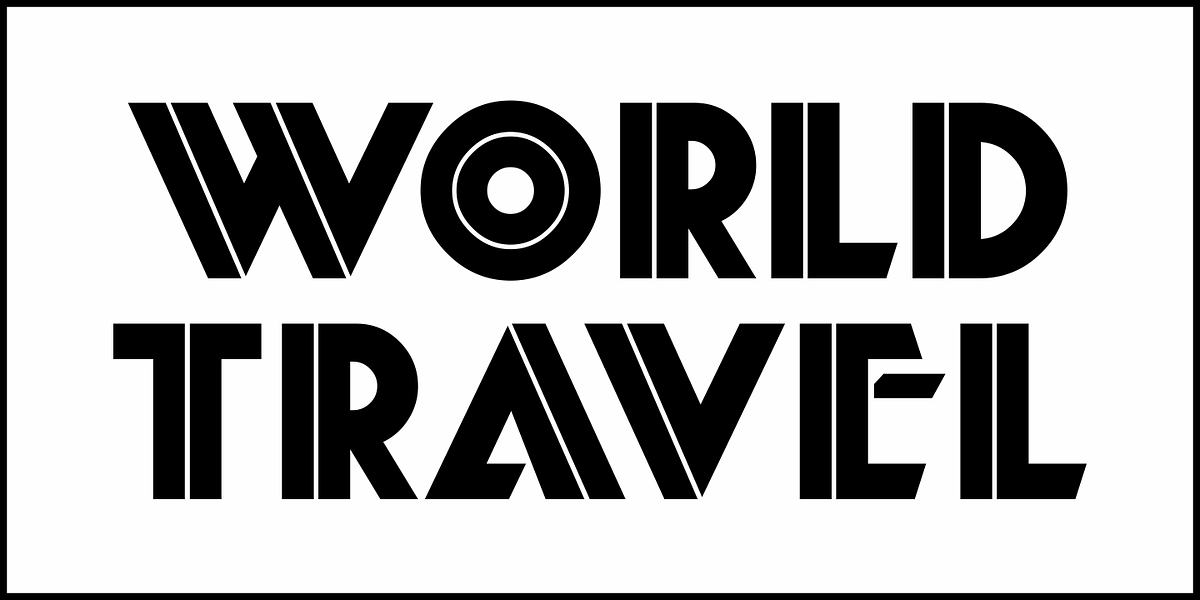 World Travel JNL, a Font by Jeff Levine Fonts (Photo 2 of 5)