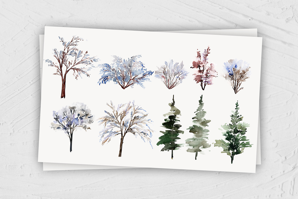 Winter set. Map creator, a Decorative Illustration by Karma (Photo 15 of 20)