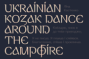 Palitura font, a Serif Font by Michael Rafailyk (Thumbnail 2 of 5)