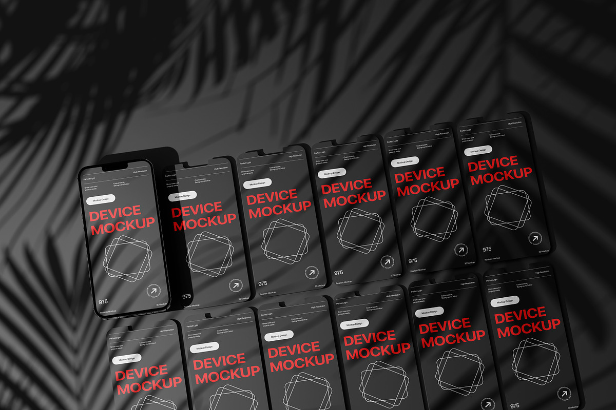 10 PSD Multiscreen Iphone Mockup, an iPhone Mockup by East Gallery (Photo 5 of 10)