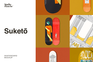 Skateboard Mockup Suketo