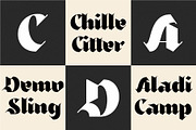 Calter, a Blackletter Font by ismanayuda (Thumbnail 2 of 5)