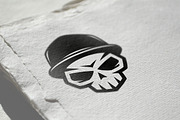 Skull in Cap (1), an Illustration by pne-design (Thumbnail 2 of 3)
