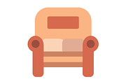 Sofa Flat Icon, a Duotone Icon by Pexelpy (Thumbnail 1 of 2)