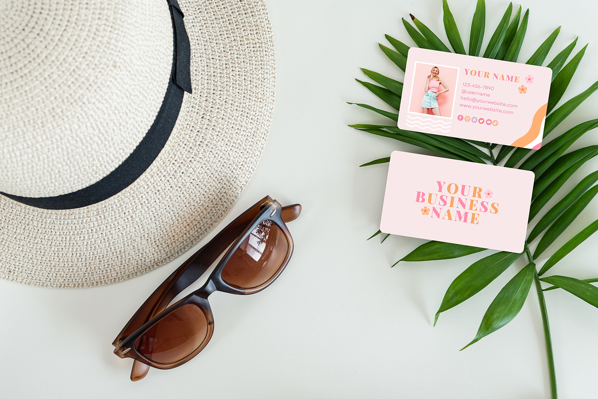 Pastel Business Card Template, a Business Card Template by SunshineStudioBoutique (Photo 4 of 9)