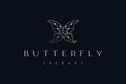 Elegant Butterfly Therapy Logo, a Branding & Logo Template by zdson (Thumbnail 1 of 2)