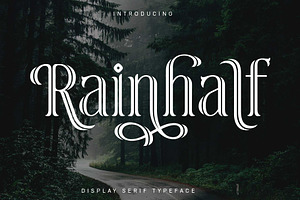 Rainhalf-Beautiful Display Serif