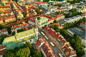 Old city in Warsaw, an Architecture Photo by Nature and travel
