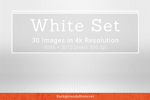 White Backdrops Set