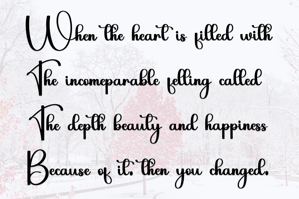 Typography Handmade, a Handwritten Font by InermediaSTUDIO (Photo 4 of 7)