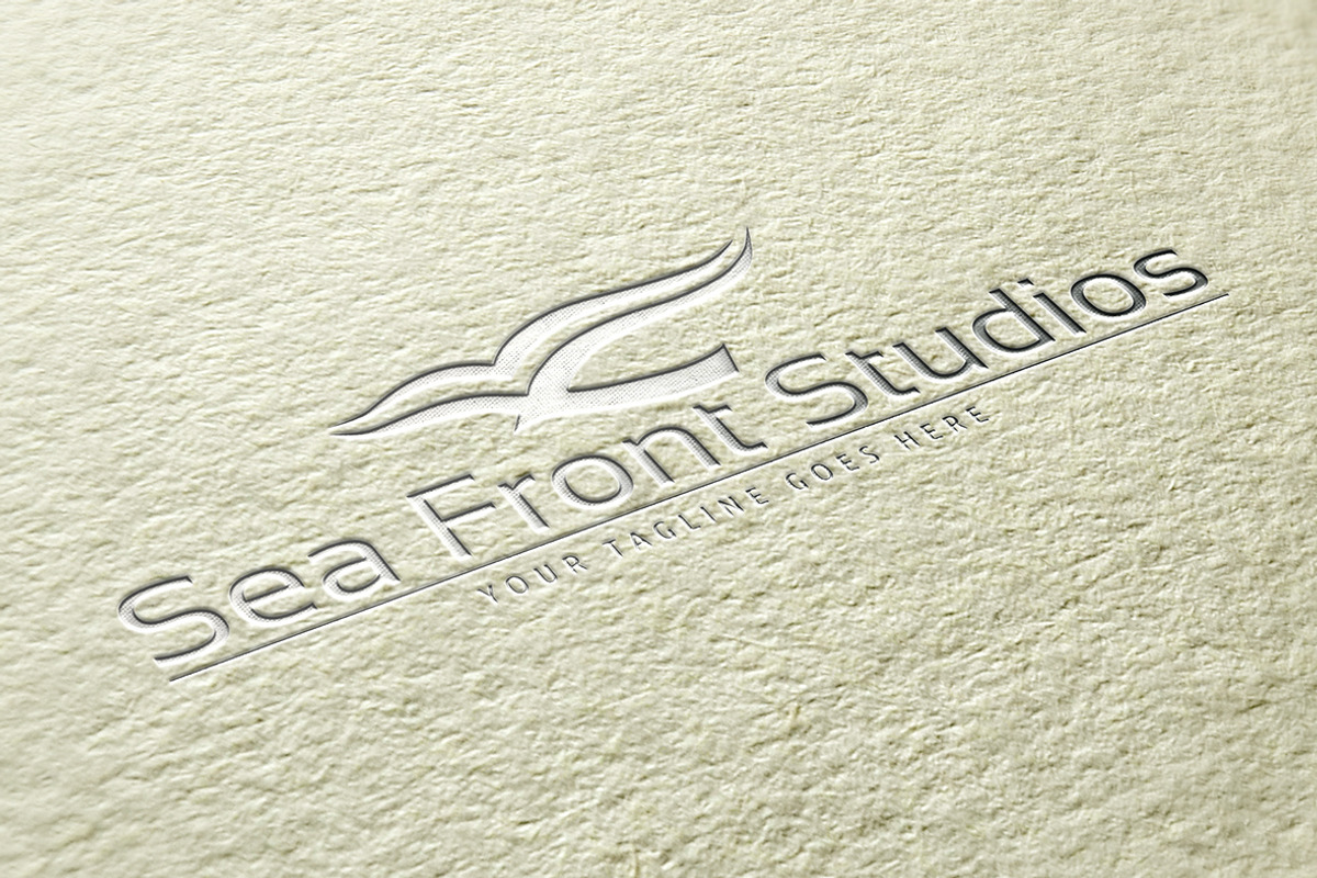 Sea Front Studios Logo, a Branding & Logo Template by k-project design (Photo 5 of 5)