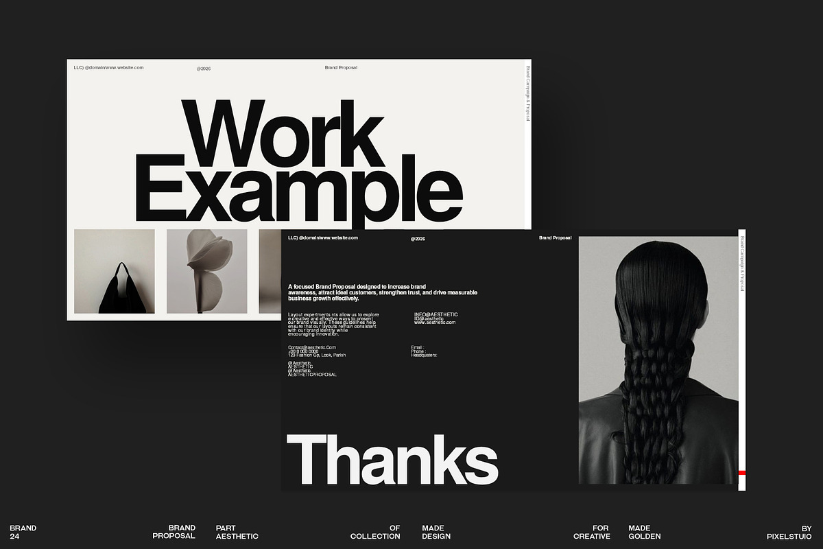 Aesthetic Brand Proposal Template, a Presentation Template by GoldenPixelStudio (Photo 12 of 12)