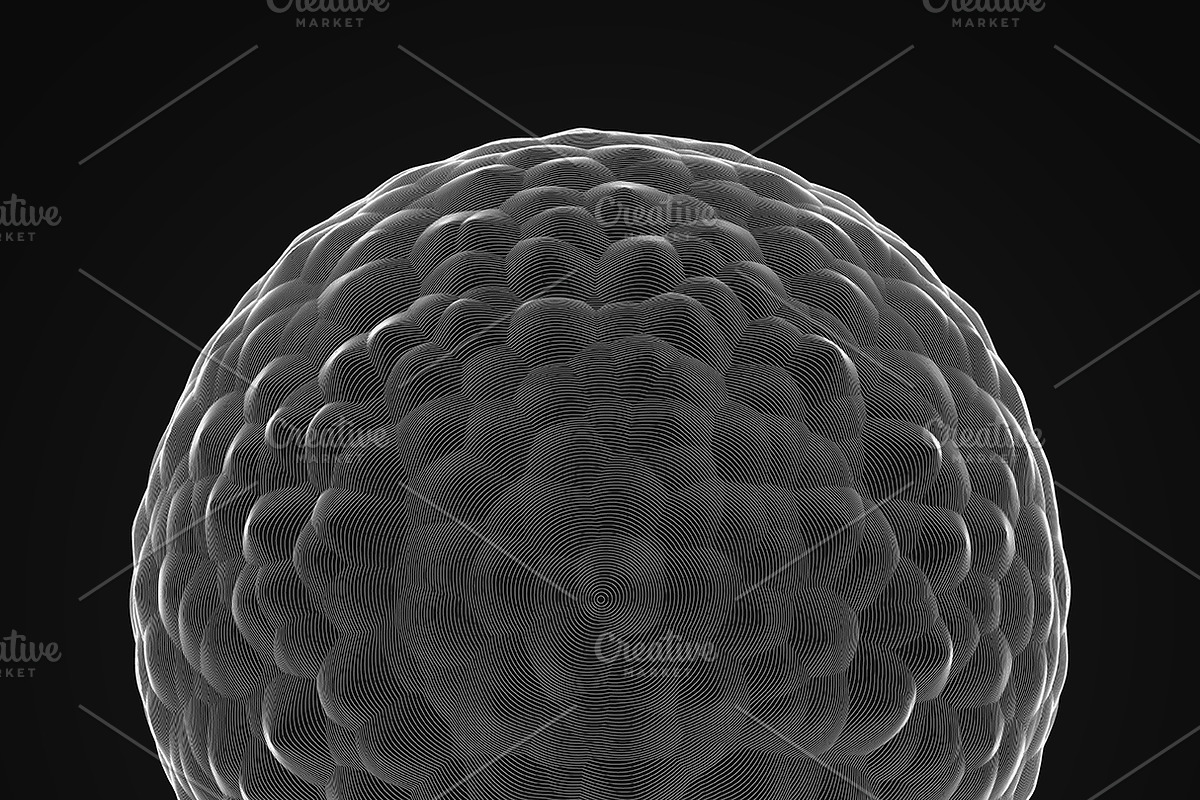 Ultra Thin Spheres 2, an Object Graphic by GarryKillian (Photo 6 of 12)