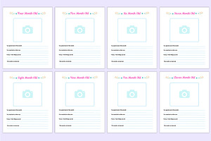 2025 Baby Memory Book Canva Interior