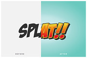 Comic and Cartoon Text Effects (AI), a Layer Style Add-On by Vector Galore (Thumbnail 2 of 11)