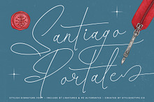 Santiago Portale Stylish Signature