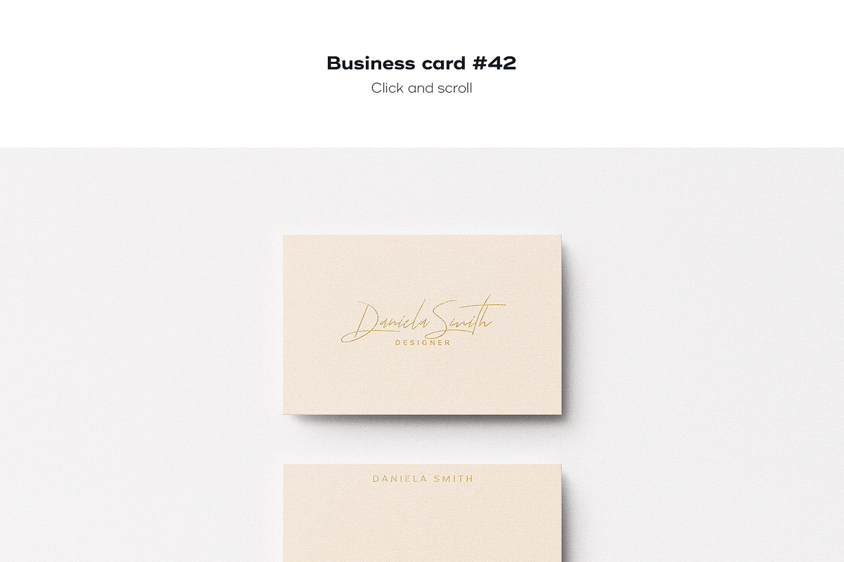 Business Card Logo Template Bundle, a Product Mockup by FoundImages (Photo 55 of 163)