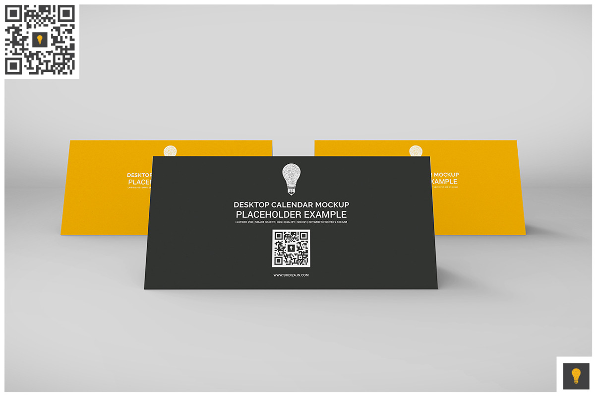 Desktop Calendar Mockup, a Mockup by Shocky Design Studio (Photo 2 of 7)