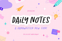 Daily Notes Font