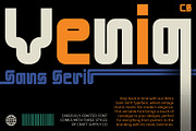 CS Venia – Retro Font, a Sans Serif Font by Craft Supply Co. (Thumbnail 1 of 8)