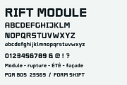 Rift Module — Solid Modular, a Sans Serif Font by Colorsfav (Thumbnail 9 of 11)