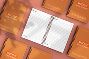 Spiral notebook mockup design, a Books & Magazine Mockup by Raihan Rahman (Thumbnail 4 of 10)