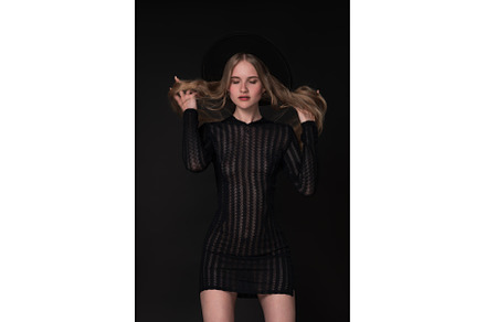 Portrait of young blonde woman with, a Person Photo by Alexander-Piragis