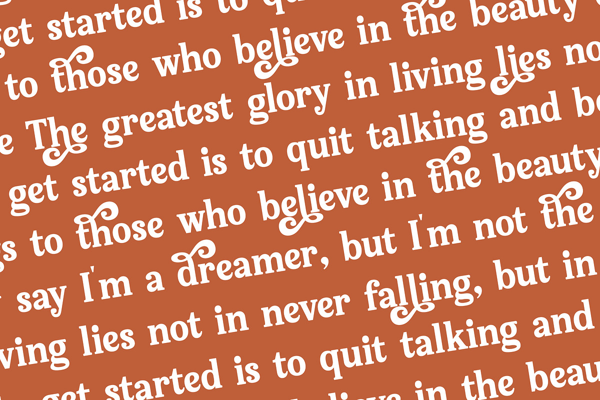 Bellati Nortils Groovy Serif Font, a Serif Font by timelesstype.co (Photo 17 of 20)