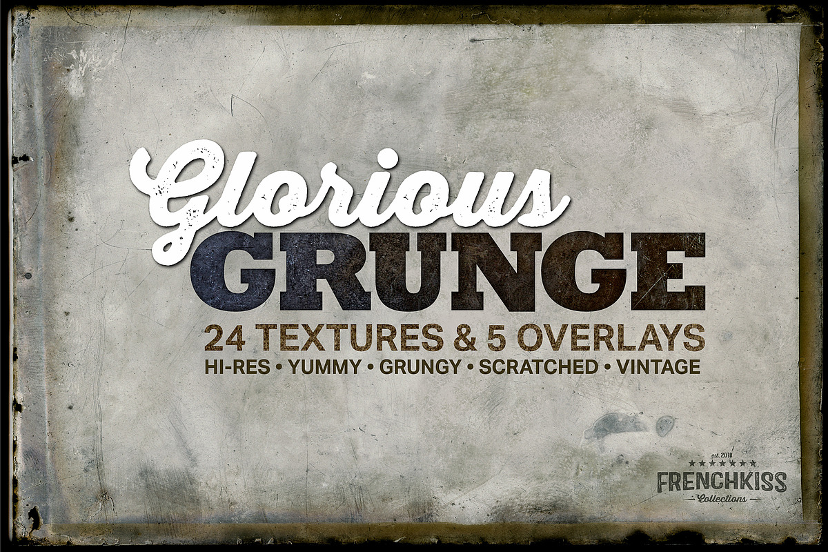 Glorious Grunge Textures, a Texture Graphic by French Kiss Collections (Photo 1 of 5)