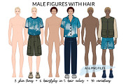 Male Colored Figures, a Person Illustration by Art by Lin (Thumbnail 1 of 6)